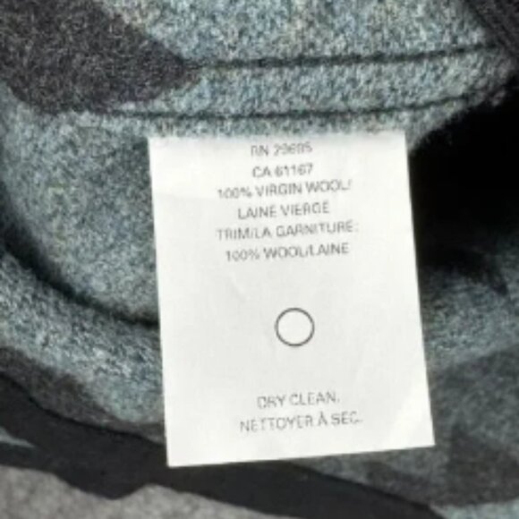 Pendleton Cape Poncho Women's XL Aztec Southwest 100% Wool Loop Collar ** - Picture 6 of 7